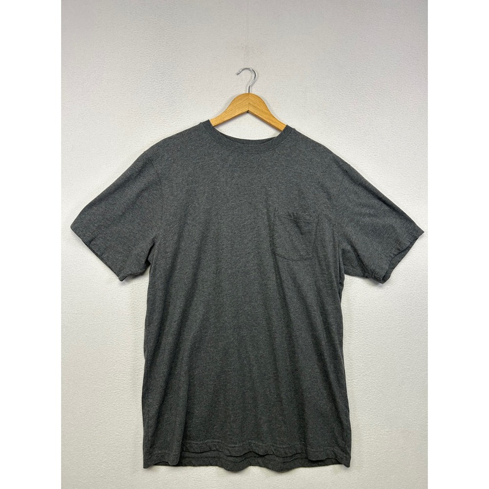 Gorpcore Basics L.L.Bean Mens L Tall Gray Short Sleeve Pocket T-Shirt